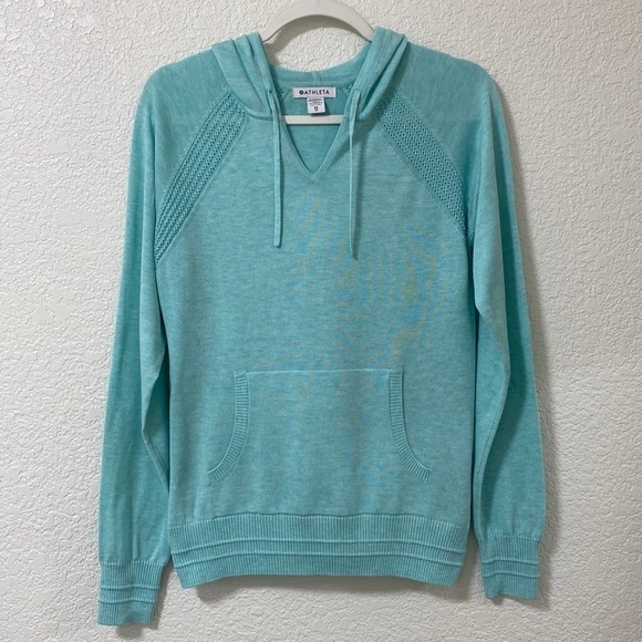 Athleta Women's XS Evergreen Hoodie Sweater - Picture 3 of 14